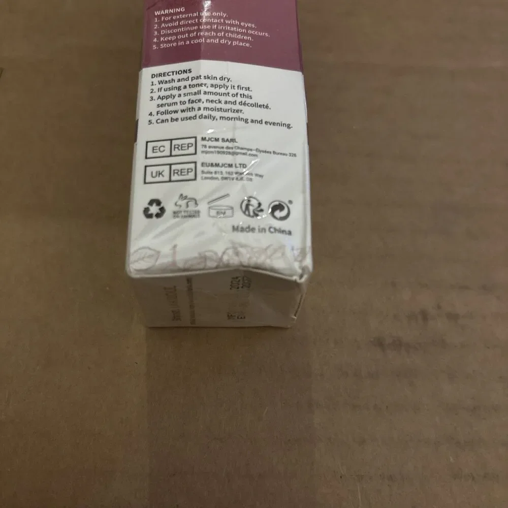 Lakibole Niacinamide Face Serum with Extract 1 fl oz NEW IN BOX SEALED